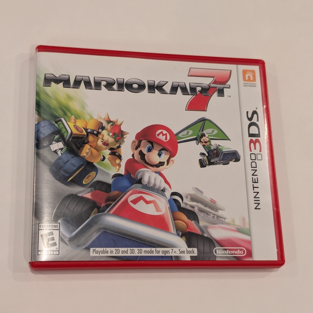 Mario Kart 7 for 3DS Game with Case & Manual